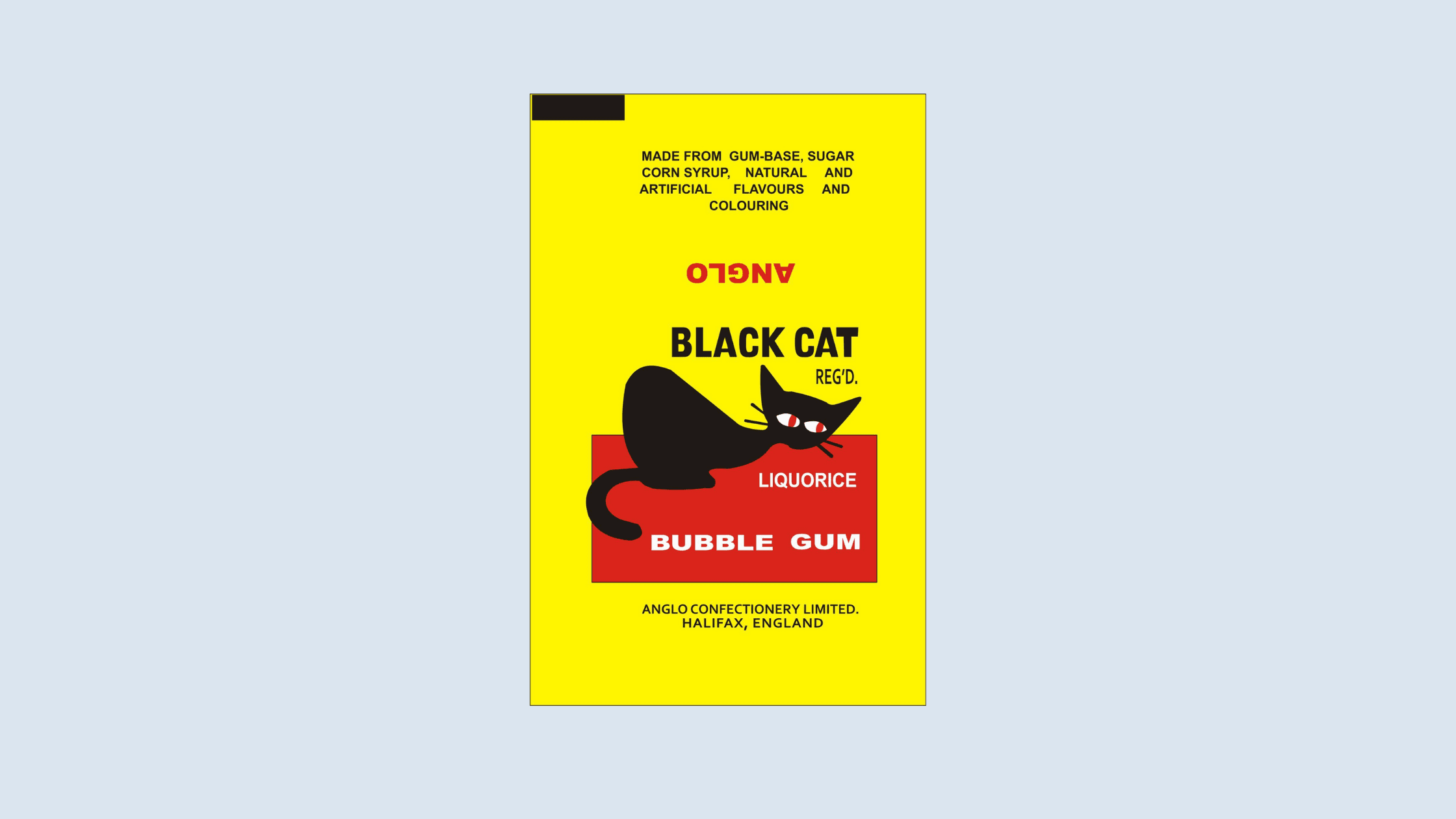 Black Cat Bubble Gum