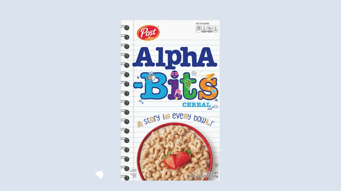 Alpha Bits Cereal
