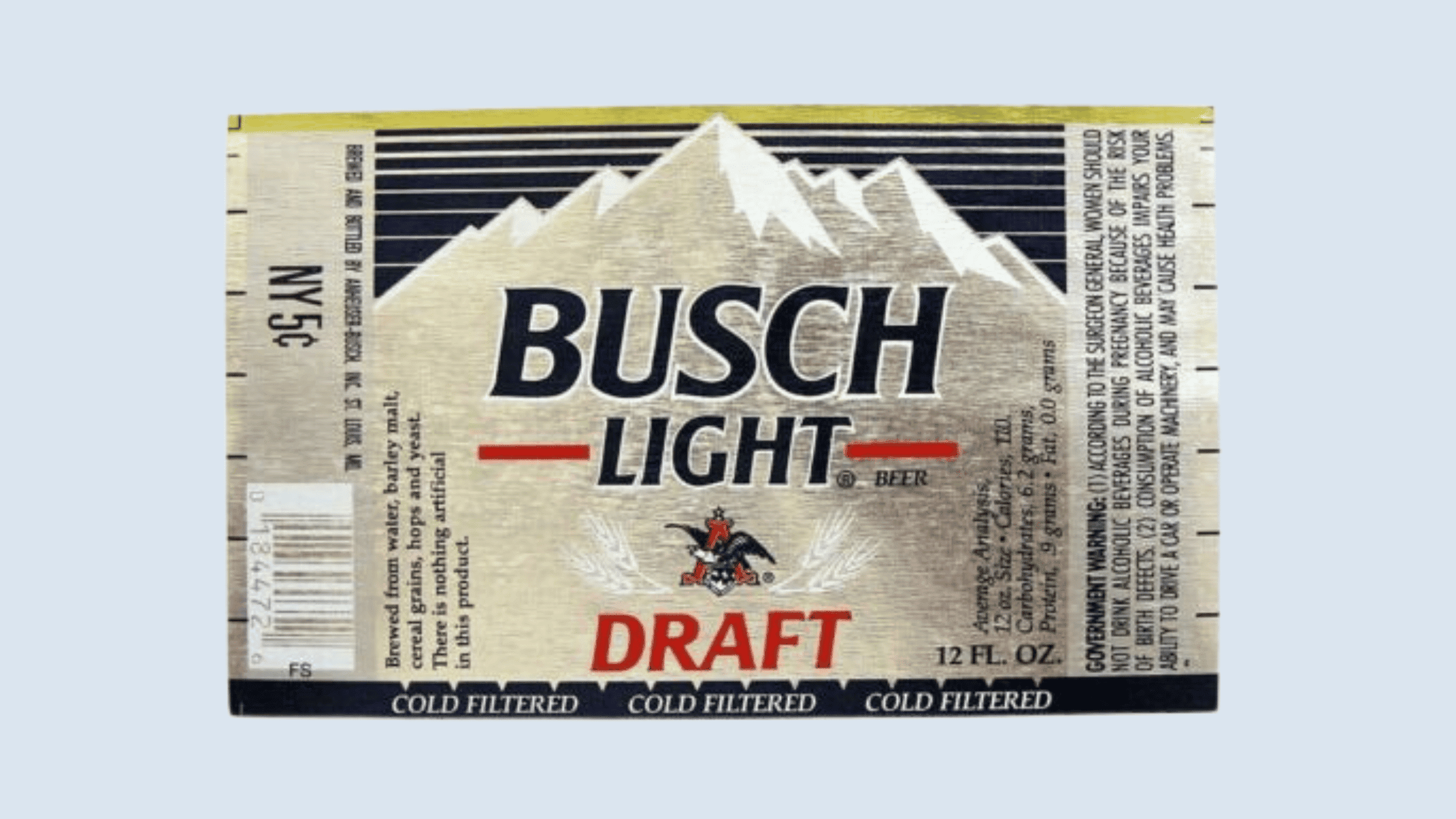 Do They Still Make Busch Light Draft?